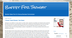 Desktop Screenshot of buffet4thought.com